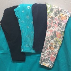 Four girls leggings